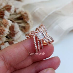 Eternal Love Anti Tarnish Ring - Rose Gold