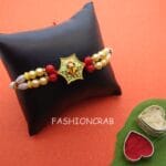 Ganesh-Pearl-Rakhi-for-Brother-02 Ganesh Pearl Rakhi for Brother