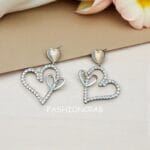 Heart Shaped Anti Tarnish Earrings