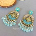 Ira Light Blue Earrings