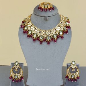 Jacqueline Wedding Jewelry - Wine