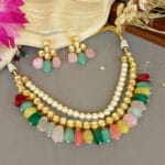Kareena Multicolor Kundan Jewellery Set