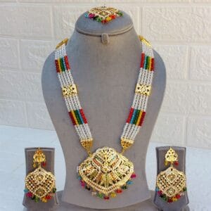 Katrina Multicolor Long Punjabi Jewellery
