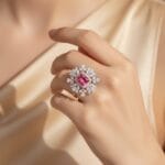 Kavya-Pink-Zirconia-Women-Ring Kavya Pink Zirconia Women Ring