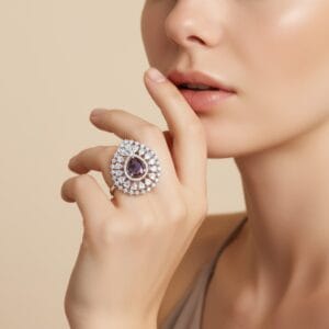 Maria Purple AD Ring