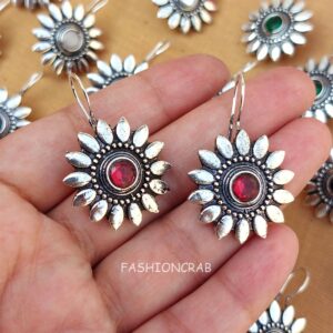 Mia Oxidised Earrings Set of 6