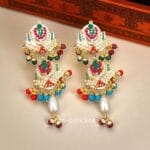 Multicolor Jadau Choker Necklace