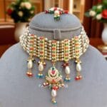 Multicolor Jadau Choker Necklace