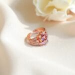 Multicolor-Rose-Gold-Ring-01 Multicolor Rose Gold Ring
