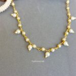 Nose Pin with Pearl Chain