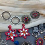 Oxidised Earrings Combo of 5 - Assorted