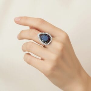 Purple Zirconia Women Ring