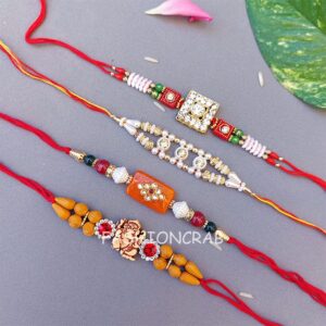 Rakhi for Brother - Combo Pack 4