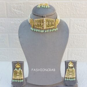 Rehana Pista Green Punjabi Jewellery