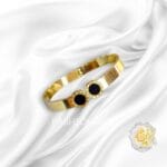 Roman-Numeral-Anti-Tarnish-Bracelet-Golden-04 Roman Numeral Anti Tarnish Bracelet - Golden