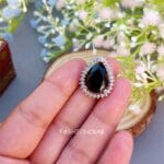 Black Zirconia Women Ring