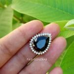 Black Zirconia Women Ring