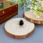 Black Zirconia Women Ring