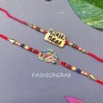 Set-of-2-Chota-Bhai-and-Peacock-Handmade-Rakhi-01 Set of 2 Chota Bhai and Peacock Handmade Rakhi