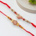 Set-of-2-Rakhi-for-Brother-04 Set of 2 Rakhi for Brother