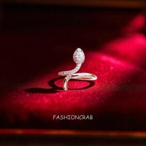 Snake Design Anti Tarnish Ring
