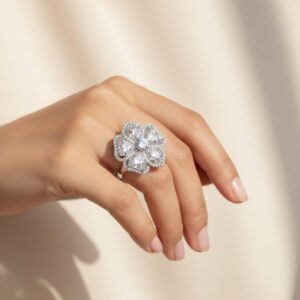 Tanvi Cocktail Ring for Party