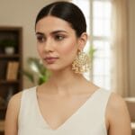 model-Photoroom-14 Kundan Earrings for Wedding
