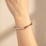 Heartfelt Love Anti Tarnish Bracelet - Rose Gold