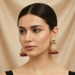 Khushbu-Kundan-Jhumka-Wine-03 Khushbu Kundan Jhumka Wine