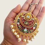 Maroon-Earring-Keychain-03 Maroon Earring Keychain