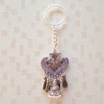 Oxidised Jhumka Keychain