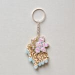 Pearl Earring Keychain