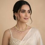 Esha Light Pink Kundan Jewellery Set