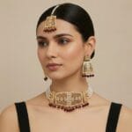 Rehana Maroon Color Punjabi Jewellery