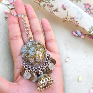 Beautiful Jhumka Keychain
