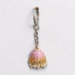 Lavender Jhumka Keychain