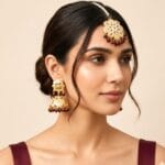 Jividha-Jadau-Earrings-Maroon-05 Jividha Jadau Earrings Maroon