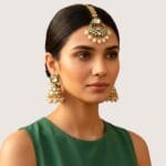 Gurleen-Maangtikka-with-Earrings-White-05 Gurleen Maangtikka with Earrings - White