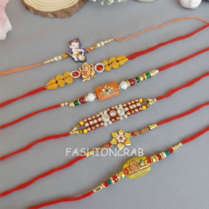 Handmade Rakhi Combo Set of 6