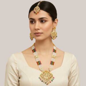 Katrina Multicolor Long Punjabi Jewellery