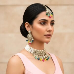 Multicolor Necklace Set