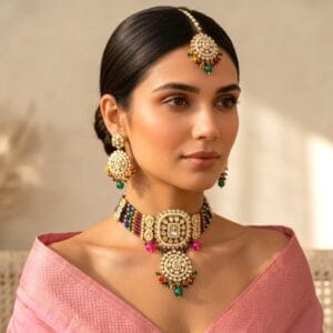 Multicolor Necklace for Wedding