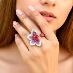 Olivia Big Cocktail Ring