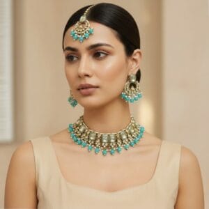 Pari Blue Jewellery Set