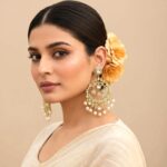 Midnight-Maharani-Kundan-Earrings Midnight Maharani Kundan Earrings